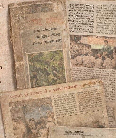 Newspaper clippings documenting decades of conservation work