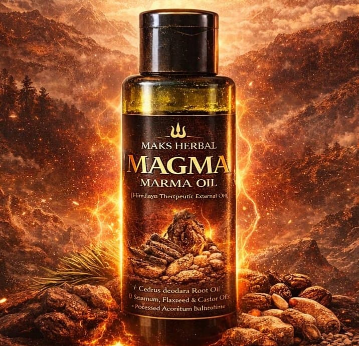 Magma Marma Oil by MAKS Herbal