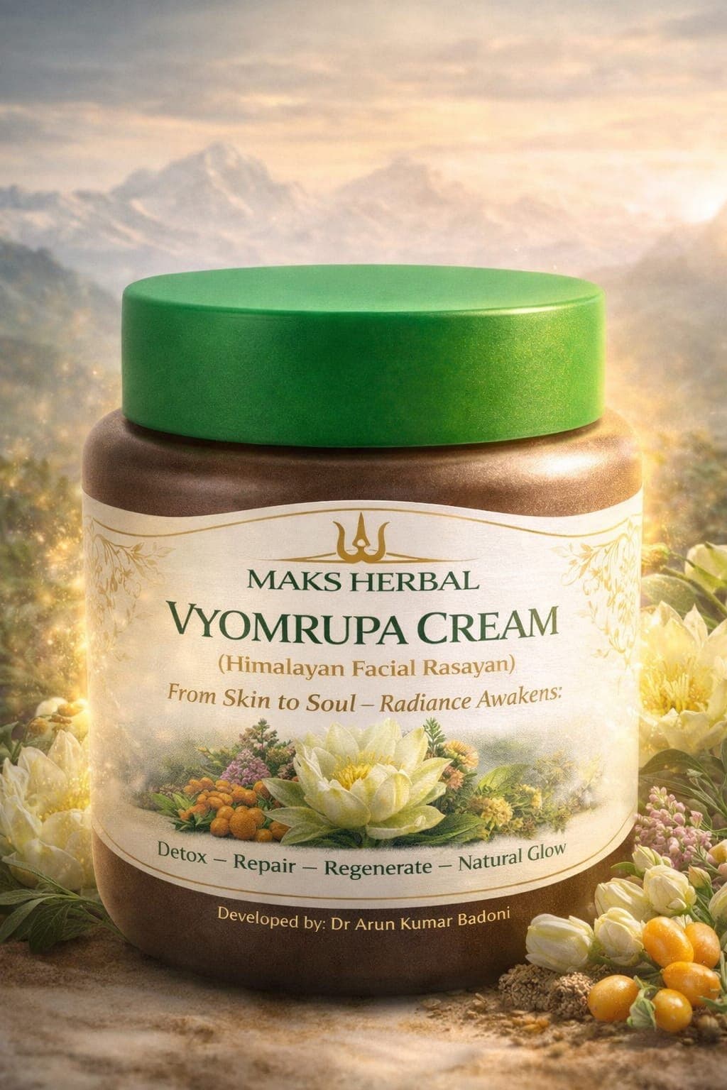 Vyomrupa Cream by MAKS Herbal